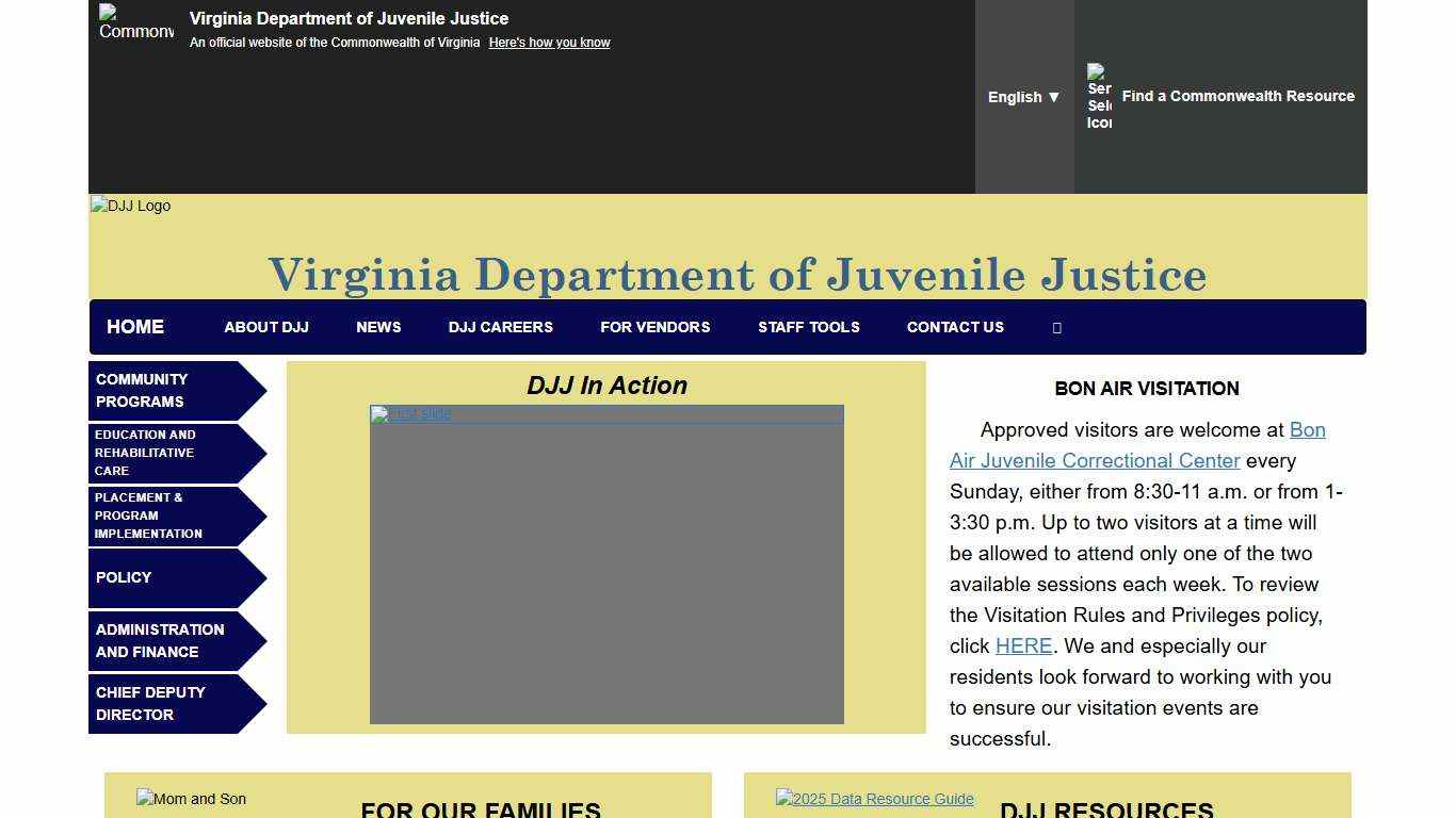 Virginia Department of Juvenile Justice